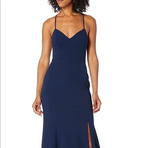 Jenny Yoo Reese bridesmaid dress in navy size 10